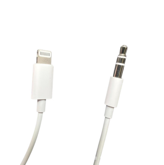 For Apple Lightning to 3.5mm Audio Cable 1.2M - White MR2C2ZM/A