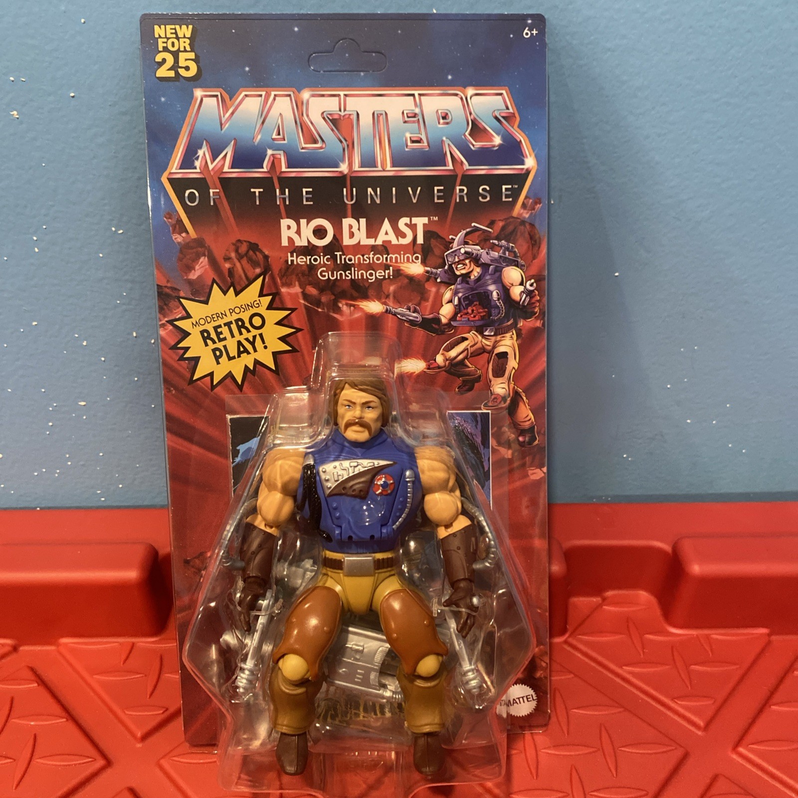 Mattel Masters of the Universe Rio Blast Action Figure Multicolor Plastic 2024