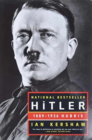 Hitler: 1889-1936 Hubris - Paperback, by Kershaw Ian - Very Good