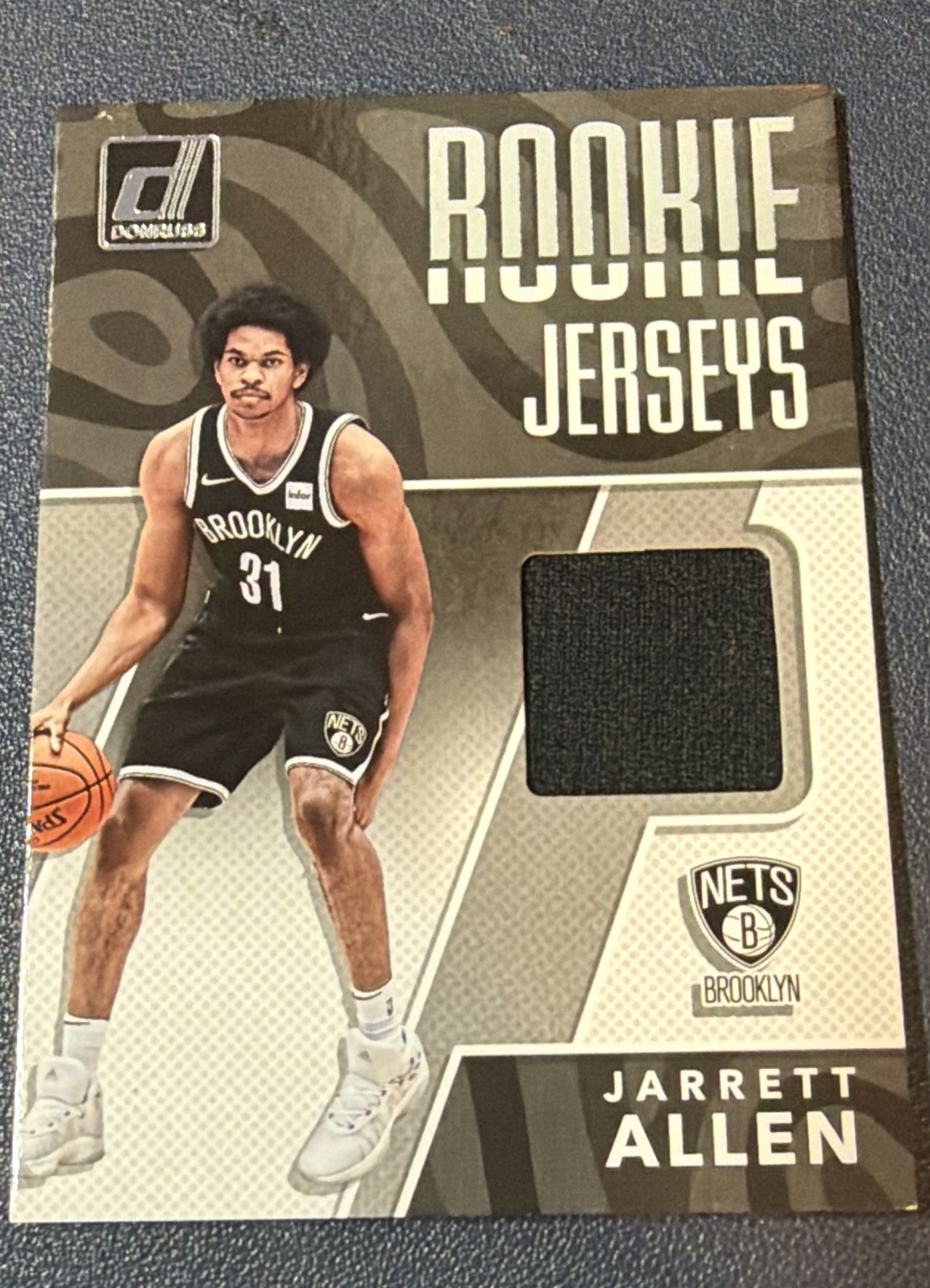 2017-18 Panini Donruss - Rookie Jerseys Jarrett Allen #RJ-JA1 (MEM, RC) 2017-18 Panini Donruss - Rookie Jerseys Jarrett Allen #RJ-JA1 (MEM, RC)