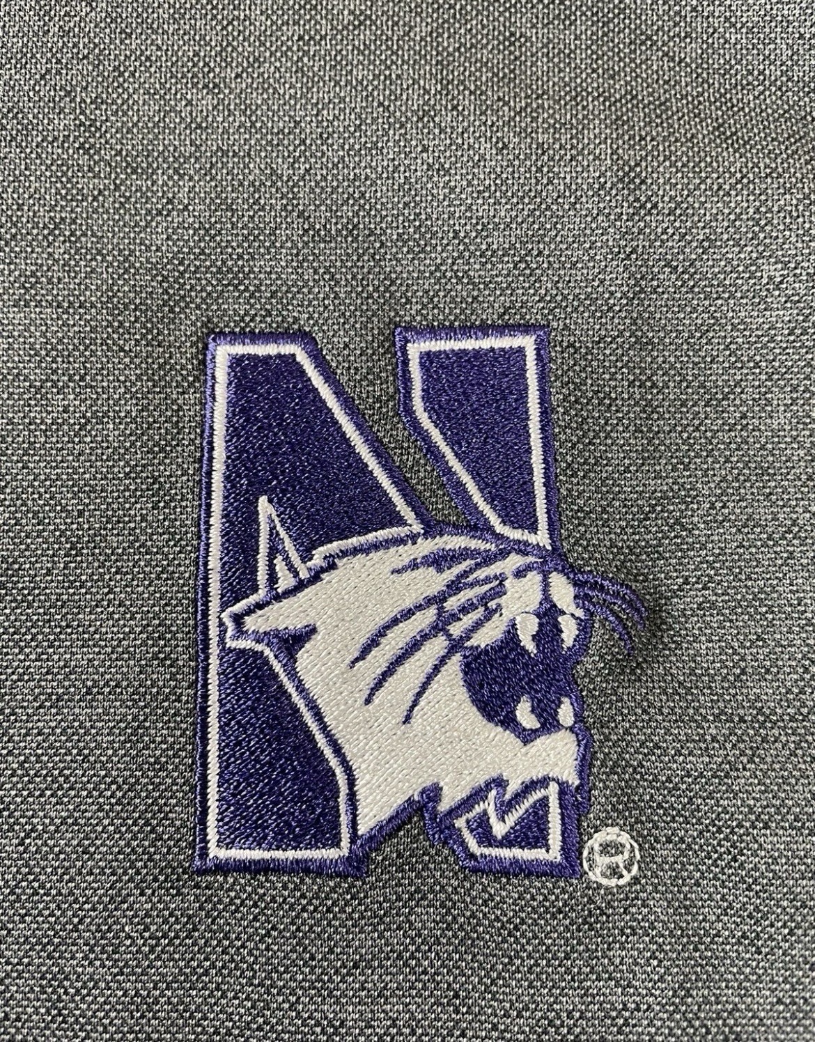 Champion Northwestern University Wildcats Polo Shirt Men's Large Golf Casual Champion Northwestern University Wildcats Polo Shirt Men's Large Golf Casual