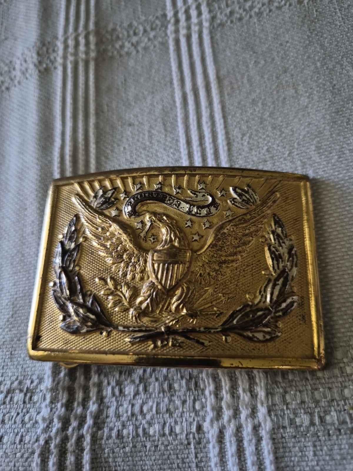 U.S. Model 1872 Officer Uniform Plate Civil War Era Repo 1960s Vintage Original U.S. Model 1872 Officer Uniform Plate Civil War Era Repo 1960s Vintage Original