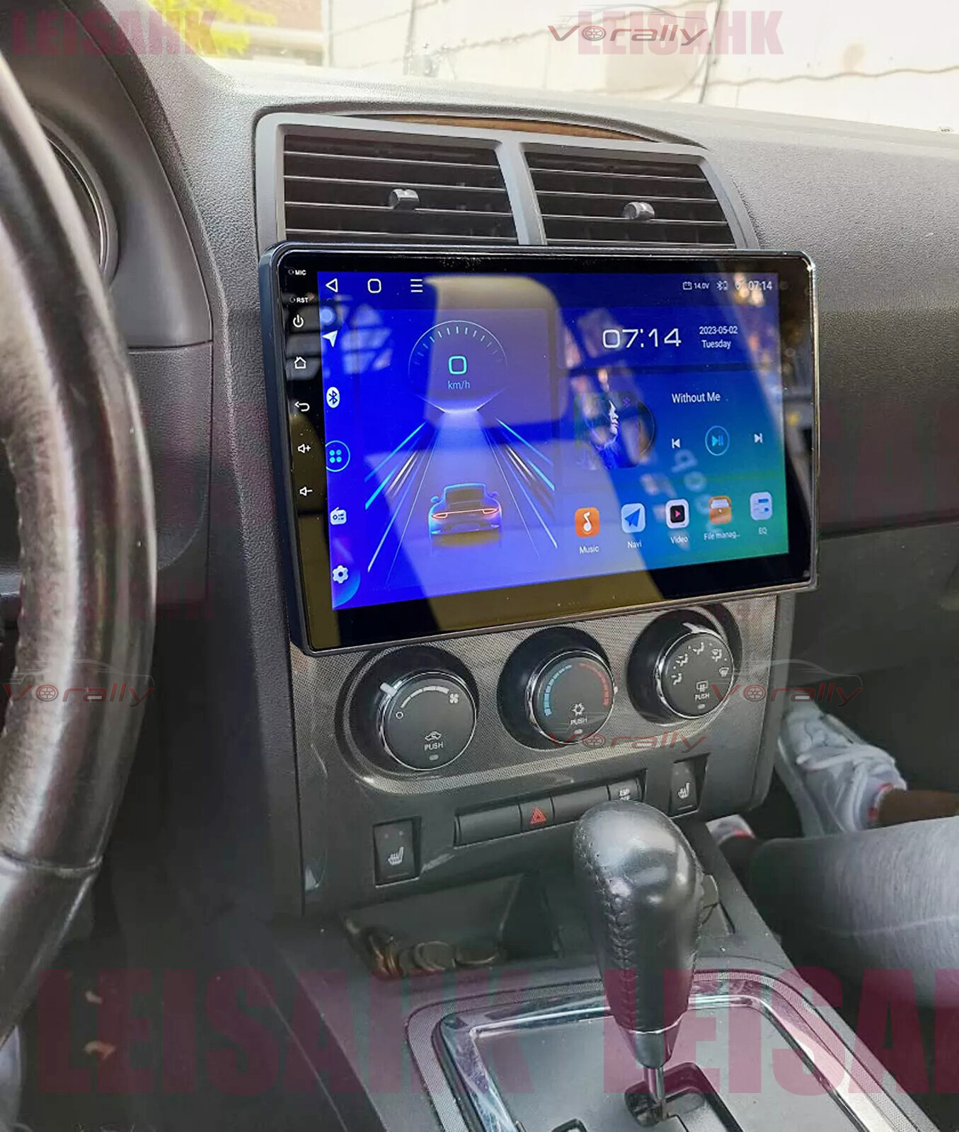 For 2008-2014 Dodge Challenger , Wireless CarPlay , Android Car Radio Stereo