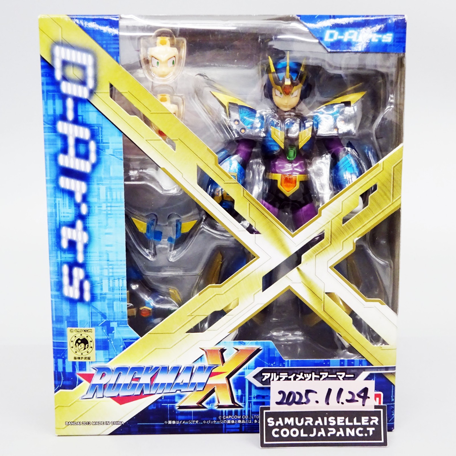 D-Arts Rock Man Megaman X Ultimate Armor Action Figure Tamashii Nations Bandai