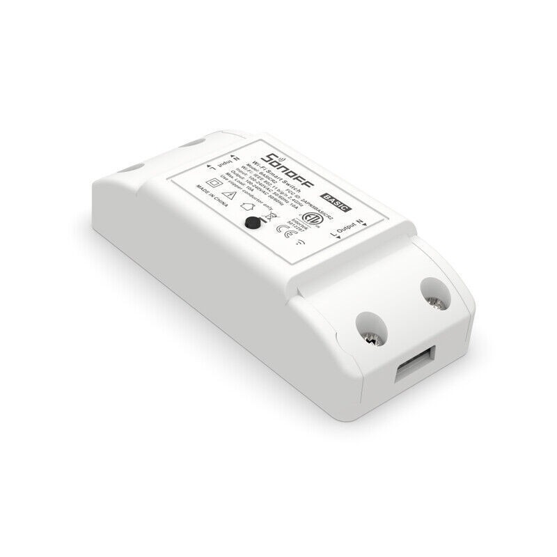 SONOFF Basic R2 10A Wireless Smart Switch WiFi Light Switch Universal DIY Module