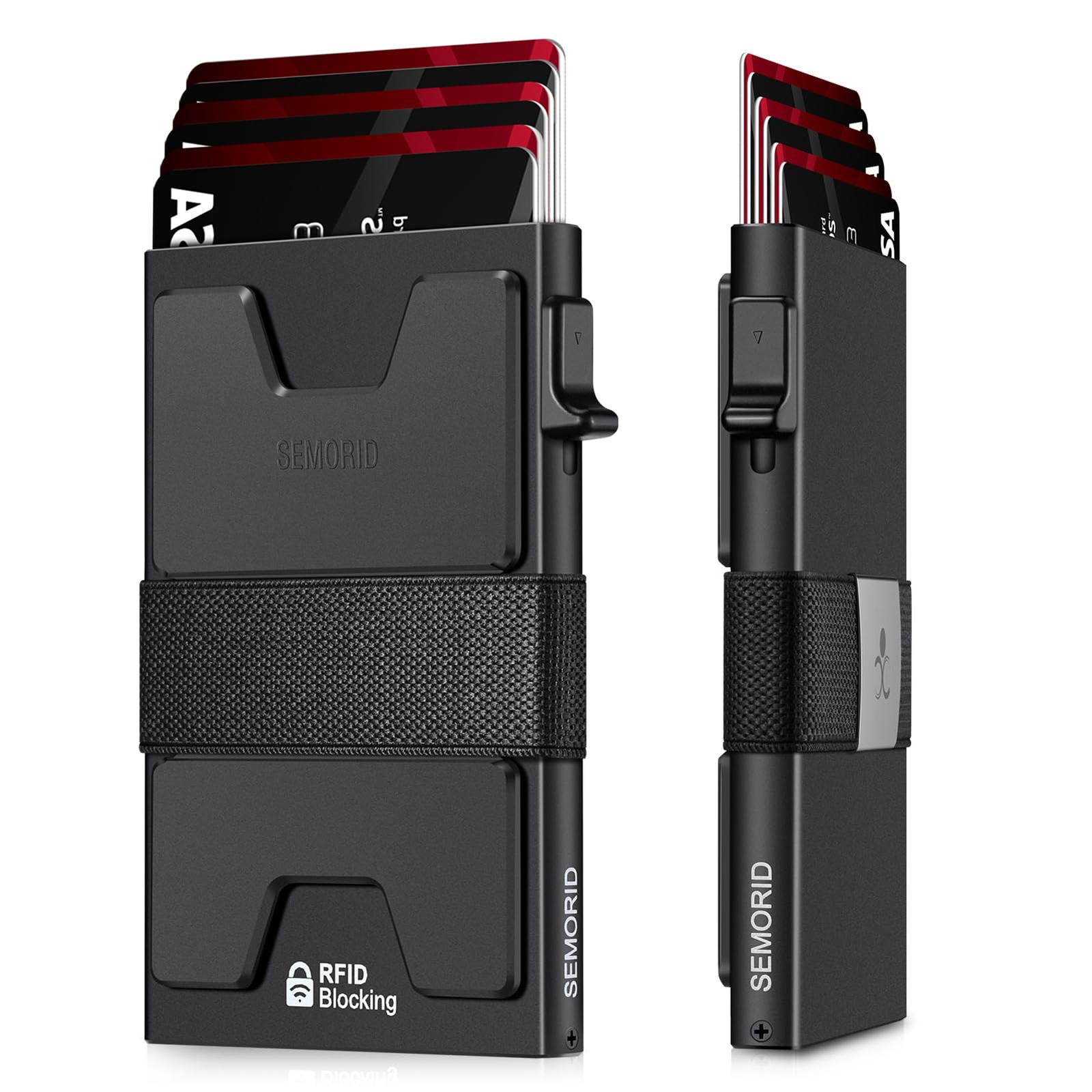 Cartera Para Hombres Billetera de Tarjetas Crédito Clip Dinero Bloqueo RFID 2025 Cartera Para Hombres Billetera de Tarjetas Crédito Clip Dinero Bloqueo RFID 2025