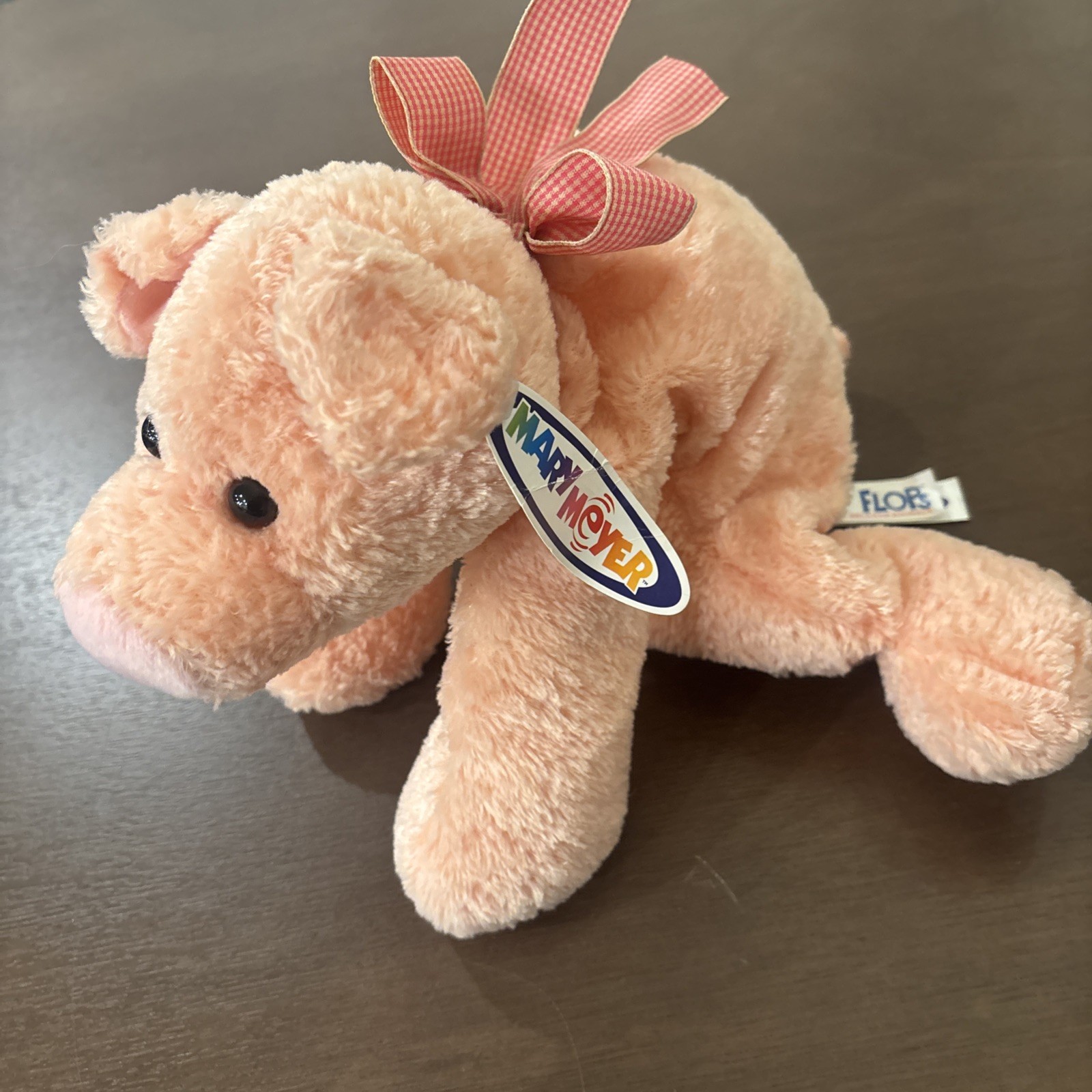 Vintage 1999 Mary Meyer Flip Flops Weighted Plush Pig w/tag Bean Filled Y2K EXC Vintage 1999 Mary Meyer Flip Flops Weighted Plush Pig w/tag Bean Filled Y2K EXC