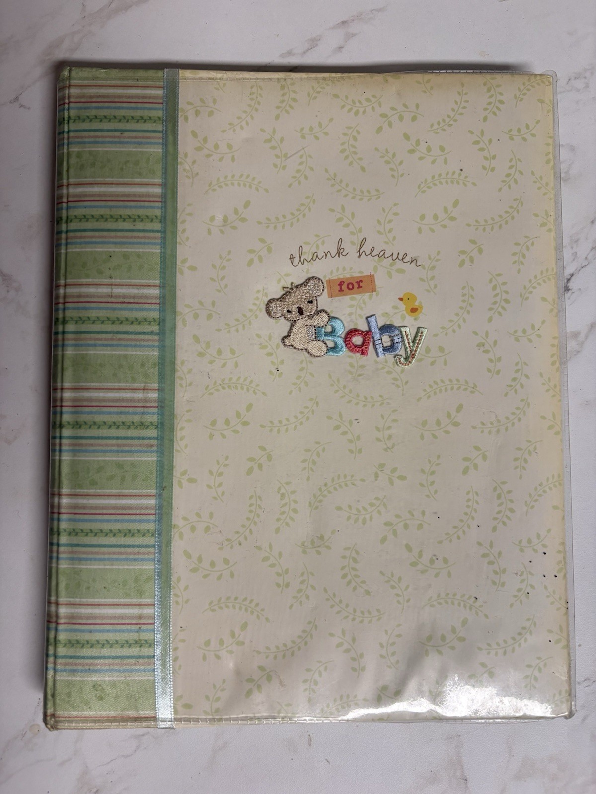 Vintage 2007 Child Of Mine Carters Thank Heaven For Baby Baby Memory Book