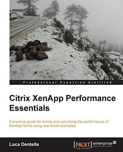 Citrix Xenapp Performance Essentials                                           