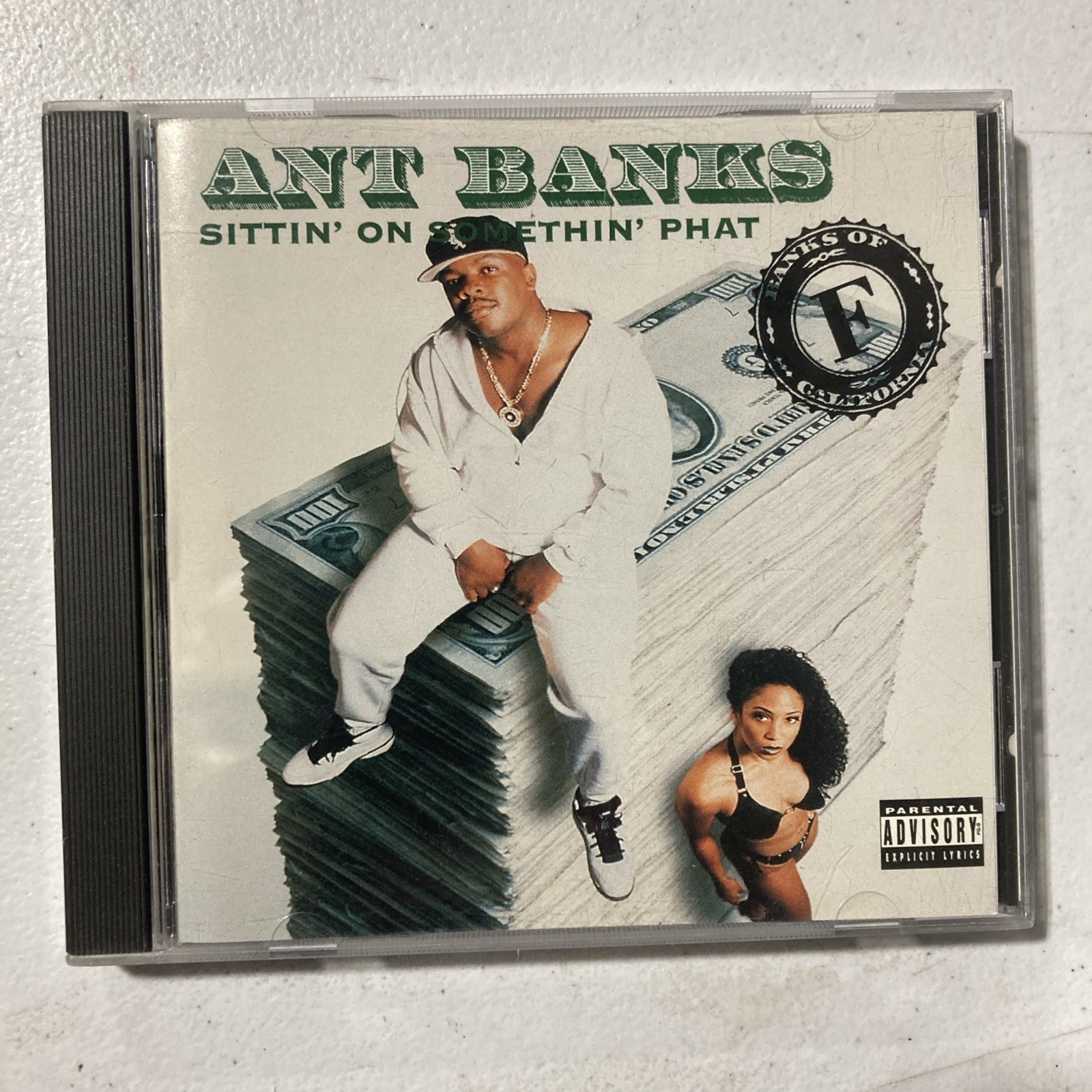Sittin\' on Somethin\' Phat by Ant Banks (CD, 1993) Jive 01241-41496-2 Sittin\' on Somethin\' Phat by Ant Banks (CD, 1993) Jive 01241-41496-2