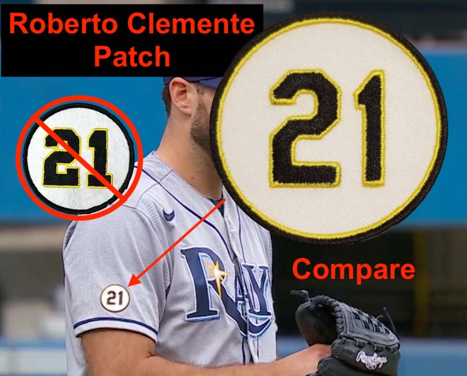 ROBERTO CLEMENTE Patch #21 Patch Baseball Jersey PATCH PIRATES PUERTO RICO MLB ROBERTO CLEMENTE Patch #21 Patch Baseball Jersey PATCH PIRATES PUERTO RICO MLB