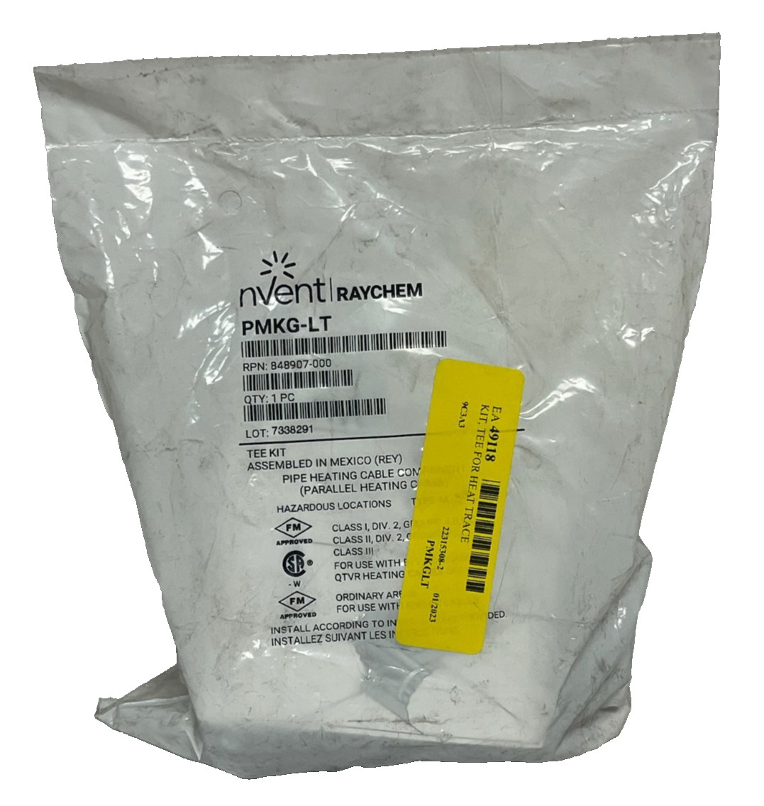 nVent Raychem PMKG-LT Low Profile Tee Connection Kit | 848907-000 | NEMA 4X