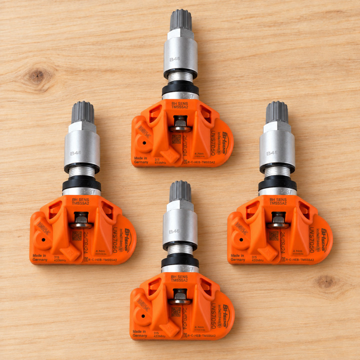 Brand New Set of Four (4) OES/OEM Mercedes TPMS A0009054104 A0009057205 ☆ ★