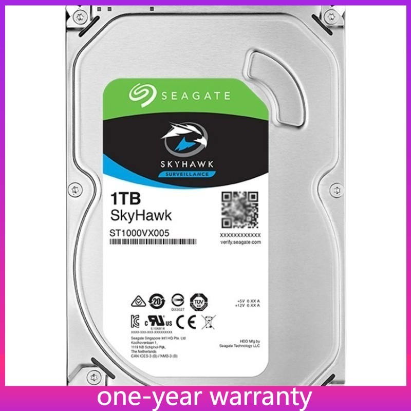  ST1000VX005 Seagate SkyHawk 1TB SATA 6Gb/s 3.5\