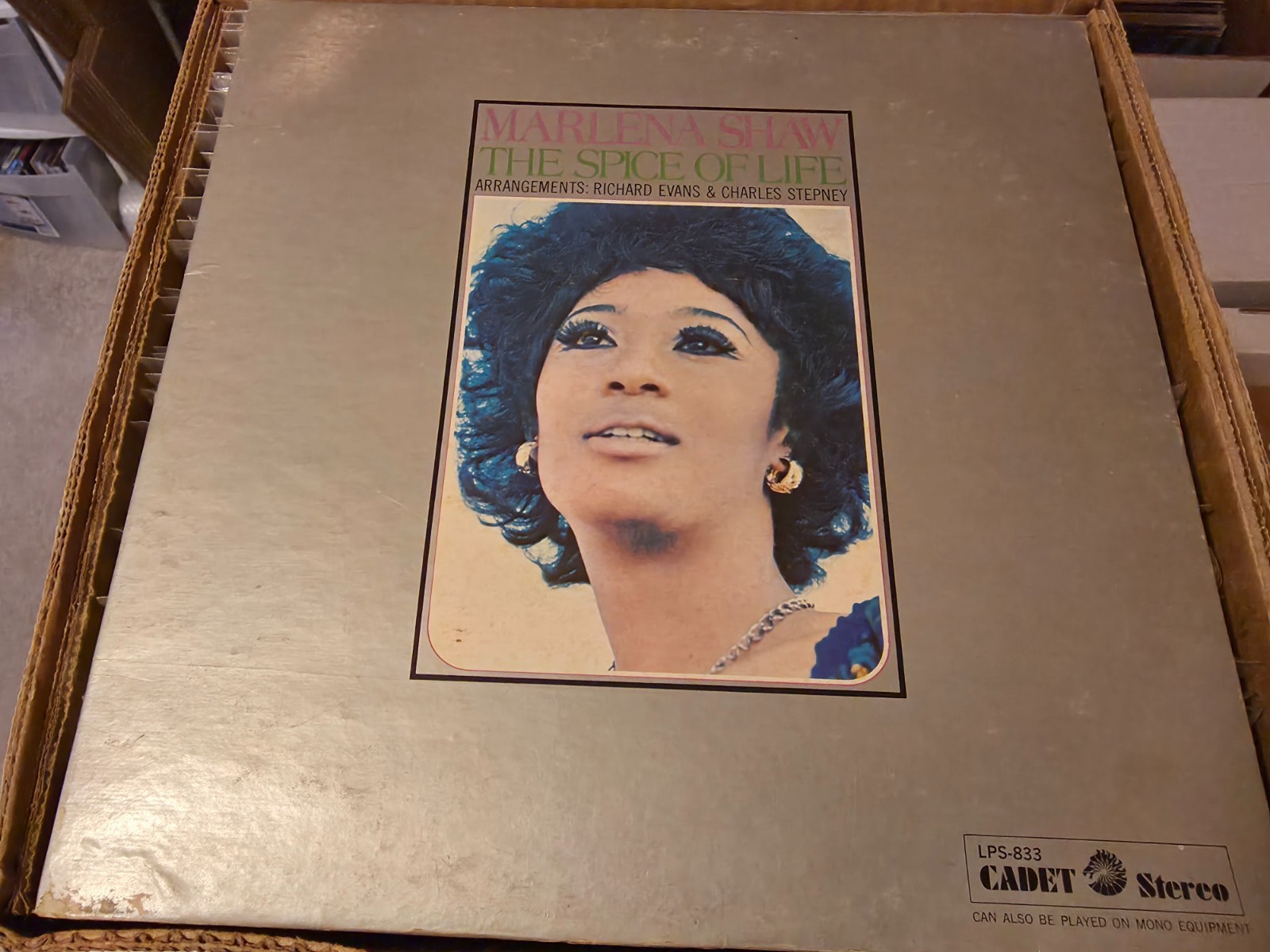 MARLENA SHAW THE SPICE OF LIFE CADET STEREO 1971 PRESS VG+ CLASSIC SOUL FUNK MARLENA SHAW THE SPICE OF LIFE CADET STEREO 1971 PRESS VG+ CLASSIC SOUL FUNK