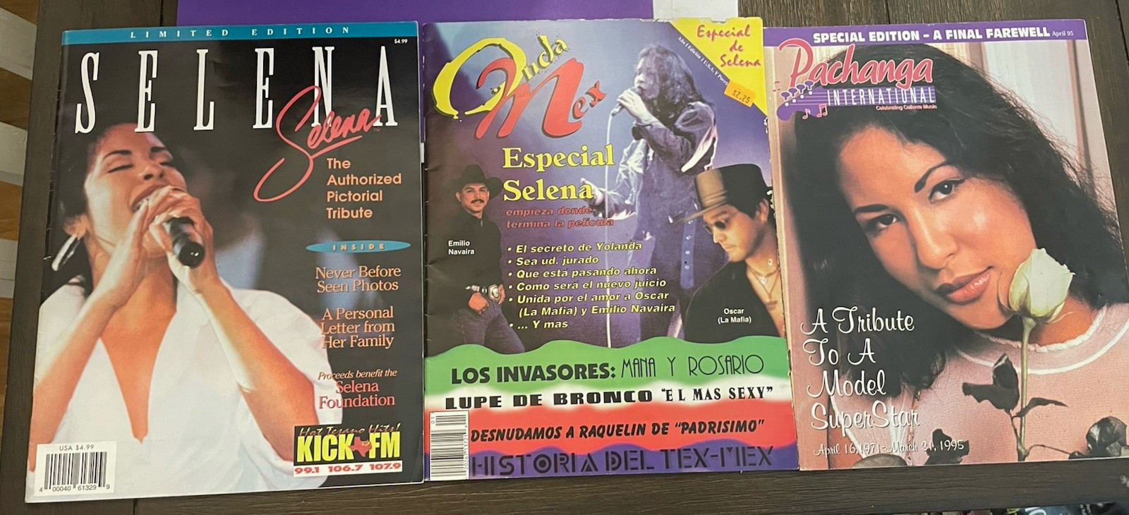 SELENA Magazine Collection 1995 Limited/Special Edition RARE