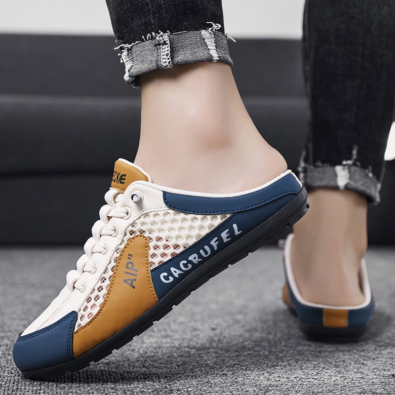 2026 New Men Fashion Casual Slippers Breathable Lightweight Anti Slip