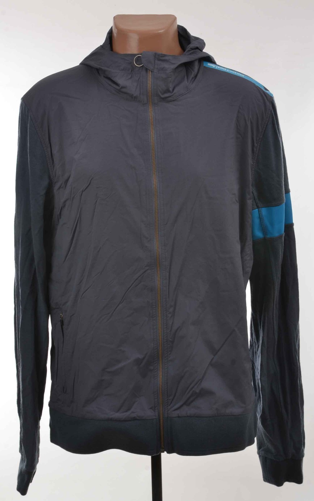 CYCLING VELO HOODED TOP JERSEY PRO RAPHA SIZE L ADULT