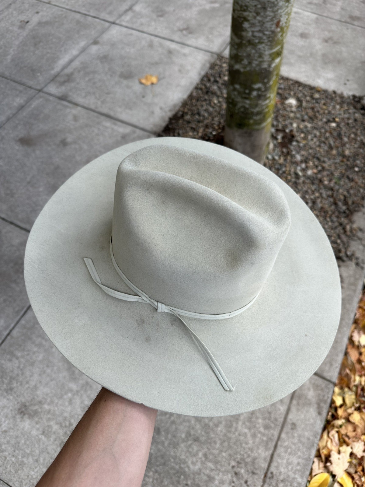 Vintage Resistol 5X Beaver Self-Conforming Cowboy Hat Texas Union 7 3/8 Gray Vintage Resistol 5X Beaver Self-Conforming Cowboy Hat Texas Union 7 3/8 Gray