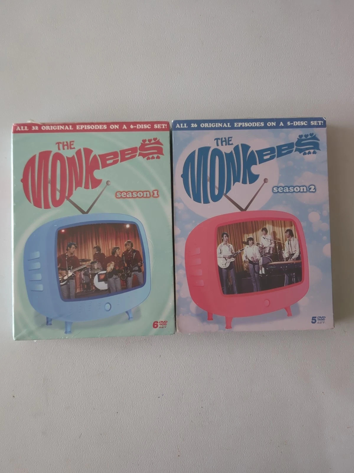 2011 Rhino The Monkees Complete Series Season 1 & 2 DVD Box Sets Factory Sealed 2011 Rhino The Monkees Complete Series Season 1 & 2 DVD Box Sets Factory Sealed