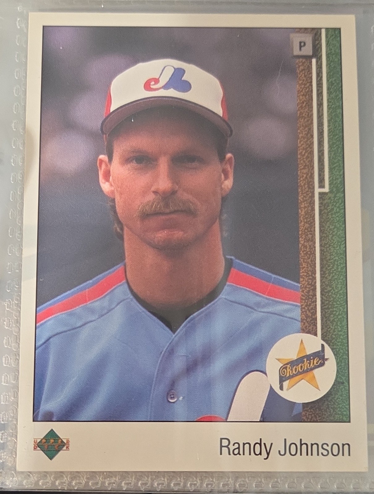 1989 Upper Deck - Star Rookie Randy Johnson #25 (RC) 1989 Upper Deck - Star Rookie Randy Johnson #25 (RC)