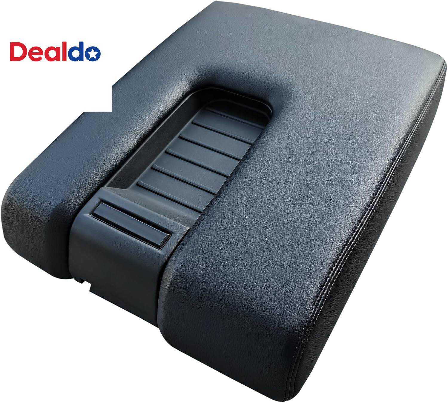Center Console Armrest Lid for Toyota Tundra 2014 2020 Black Leather