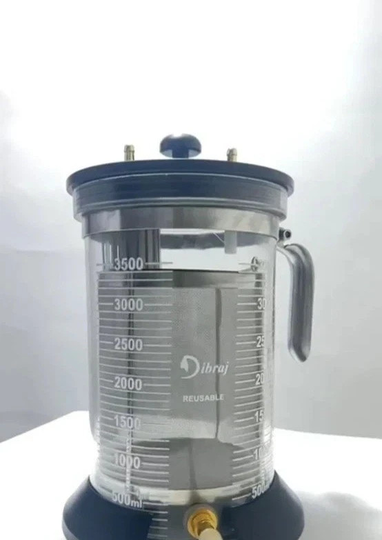 Reusable Fat Collection Canister With Steel Filter 3500ml, Premium Quality