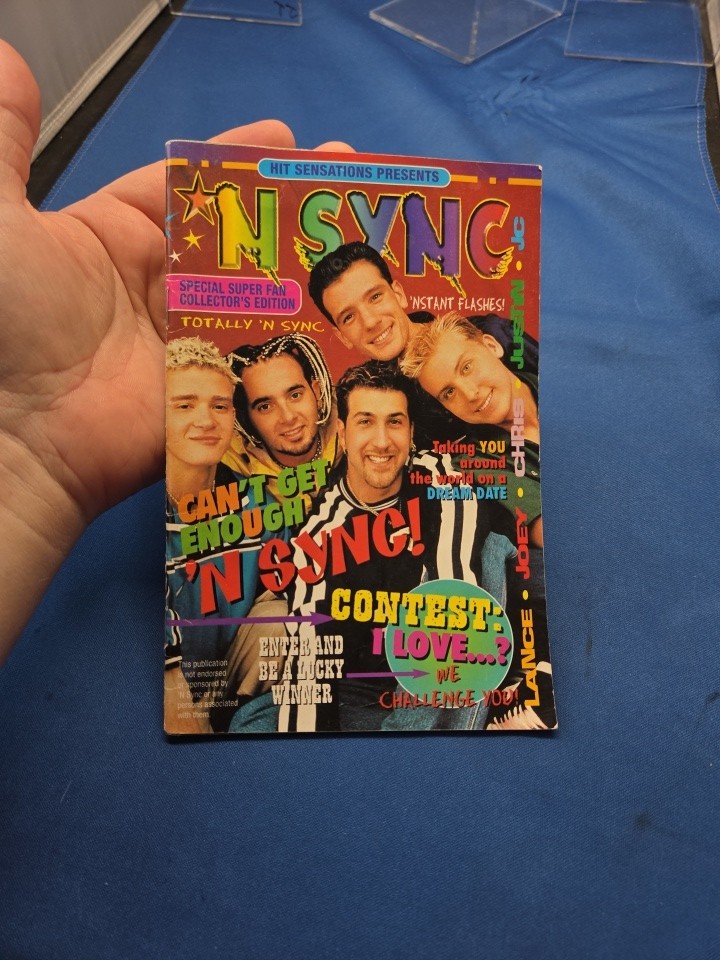 Hit Sensation Presents ‘N SYNC special super fan Edition Vintage Nostalgic 90’s