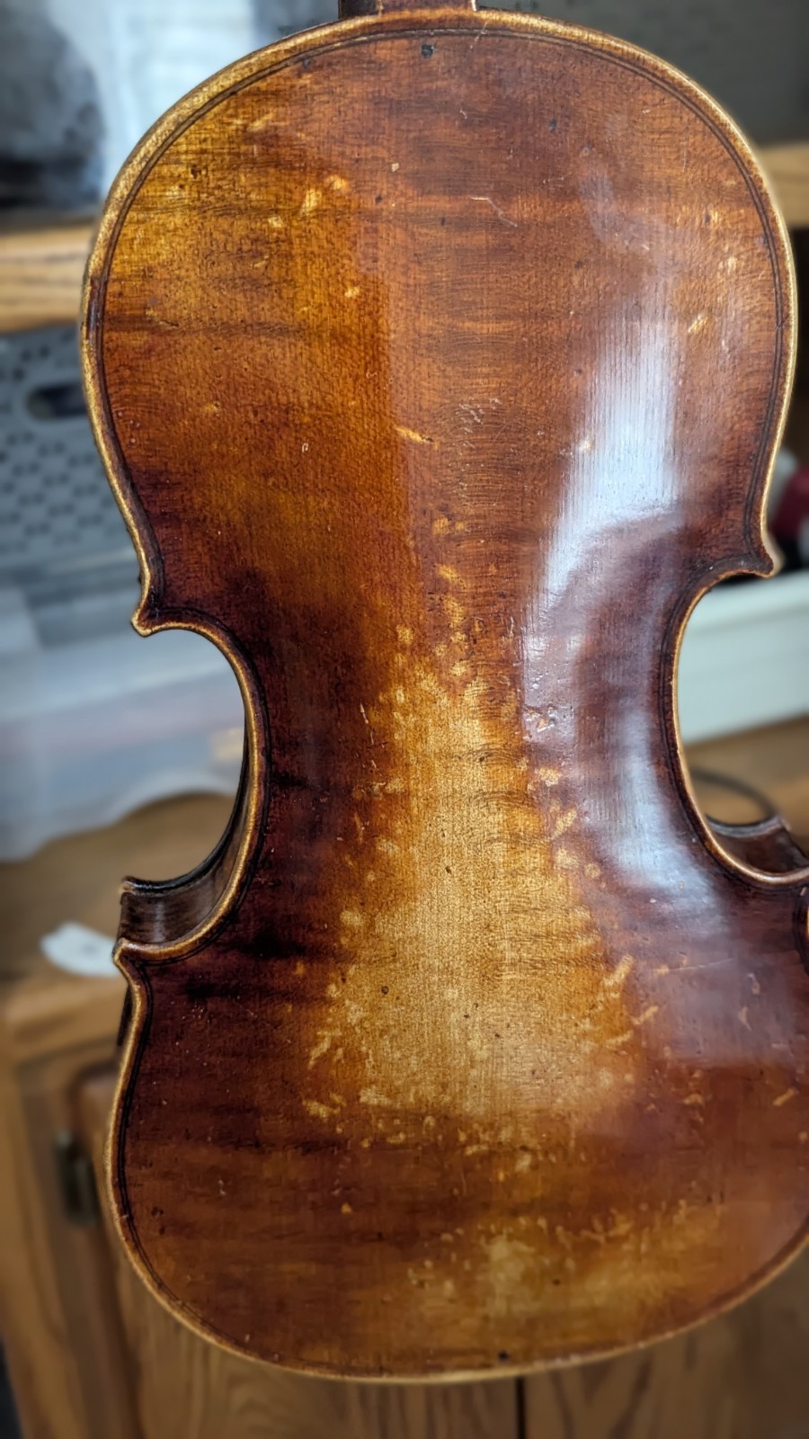 Beautiful old German Stradivarius 4/4 Very Good Tone With Case