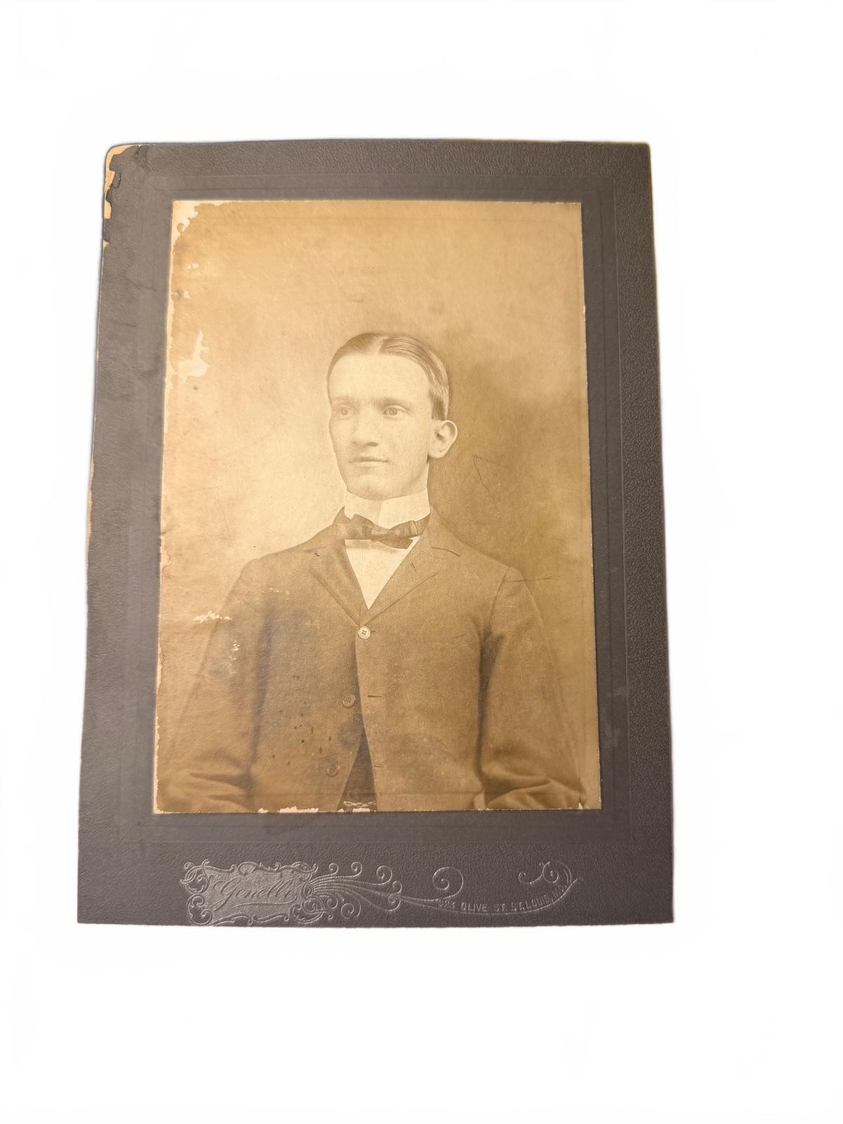 Rare 1897 Hulbert Bas-Relief Sculptograph 3D Photo Genelli St Louis Antique