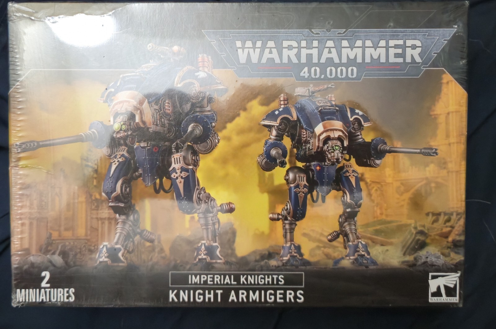 Games Workshop Warhammer 40,000 Imperial Knights: Knight Armigers - NIB Wrapped