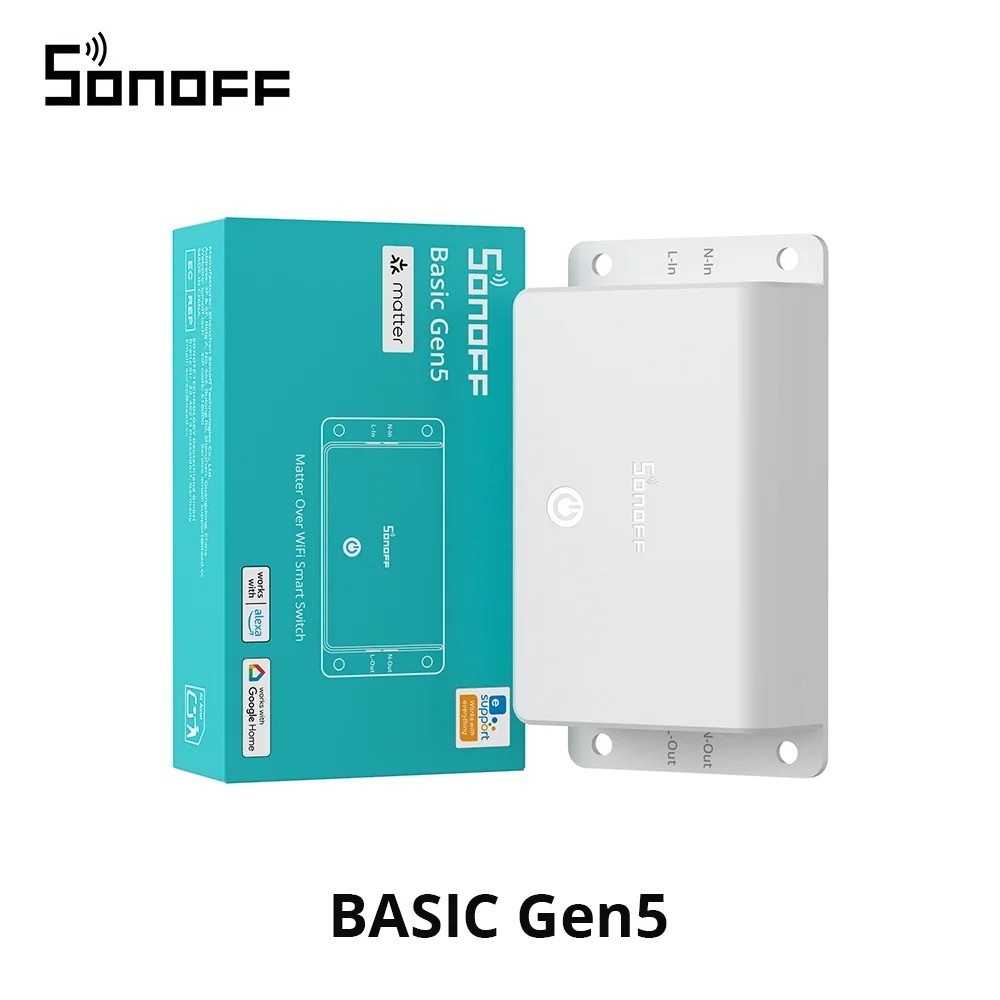 SONOFF Basic Switch Module 2200W Wireless Remote Android/IOS APP Control U8Y4