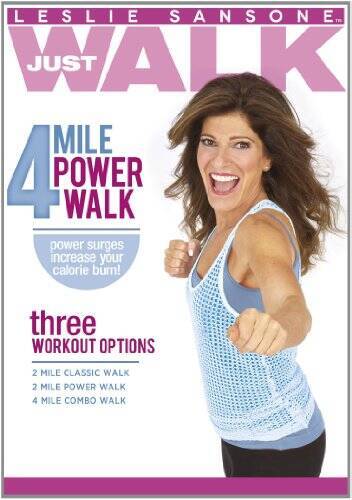 Leslie Sansone: 4 Mile Power Walk - DVD By Leslie Sansone - GOOD Leslie Sansone: 4 Mile Power Walk - DVD By Leslie Sansone - GOOD