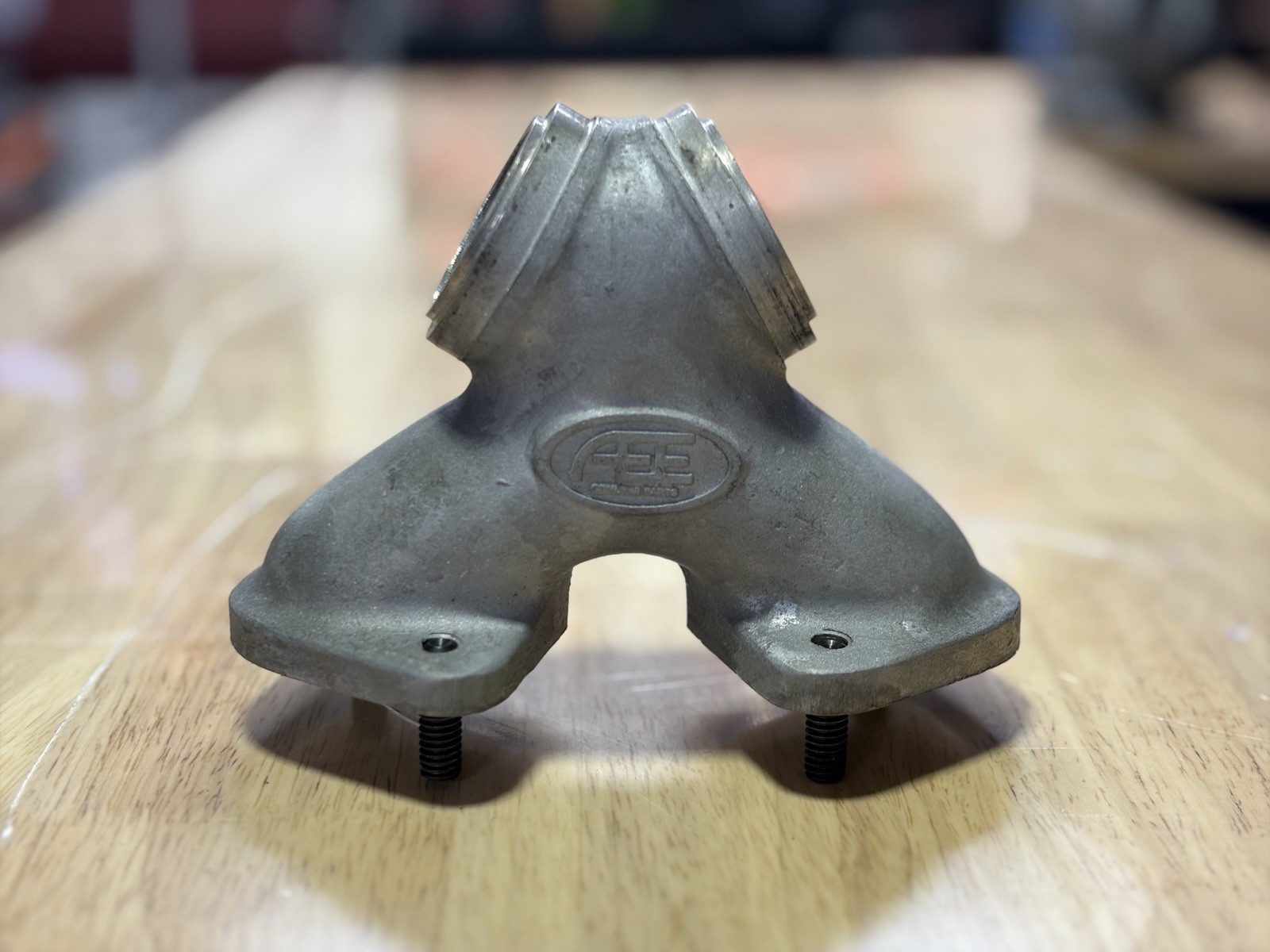Vintage AEE Weber 40 Harley-Davidson Shovelhead Ironhead Carb Intake Manifold