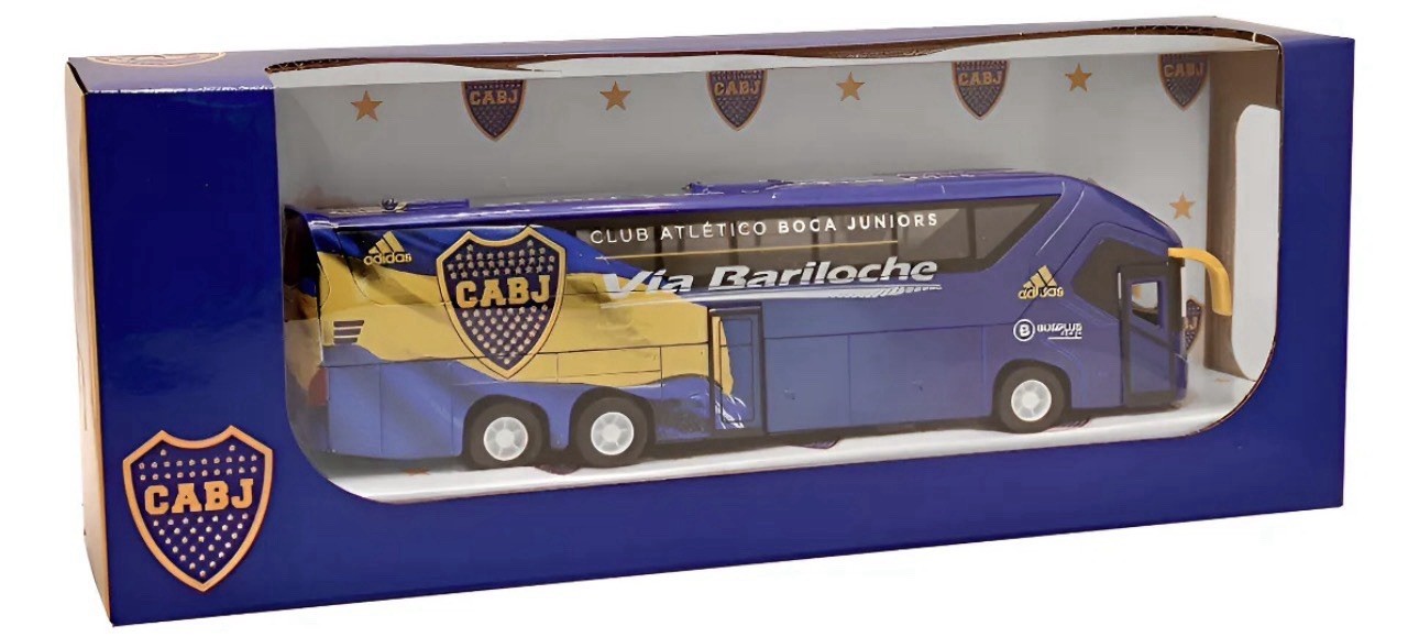 Juguete Micro Oficial Del Club Atlético Boca Juniors
