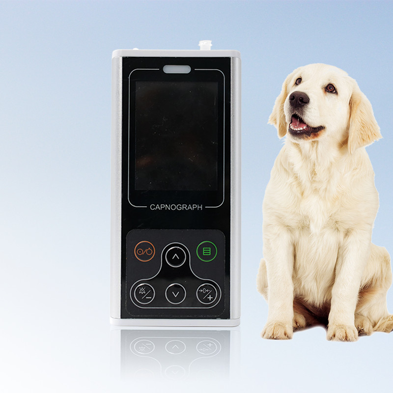 CA10S-VET Veterinary ETCO2 Module End-tidal CO2 Sidestream Capnograph with Alarm