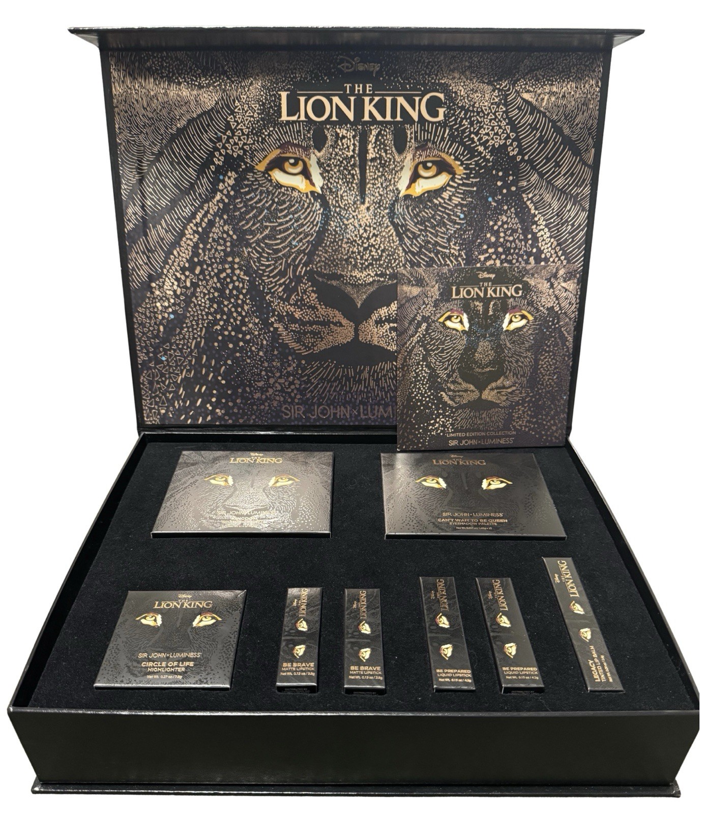 Disney Lion King Sir John x Luminess Limited Edition Vault Complete Set Beyoncé