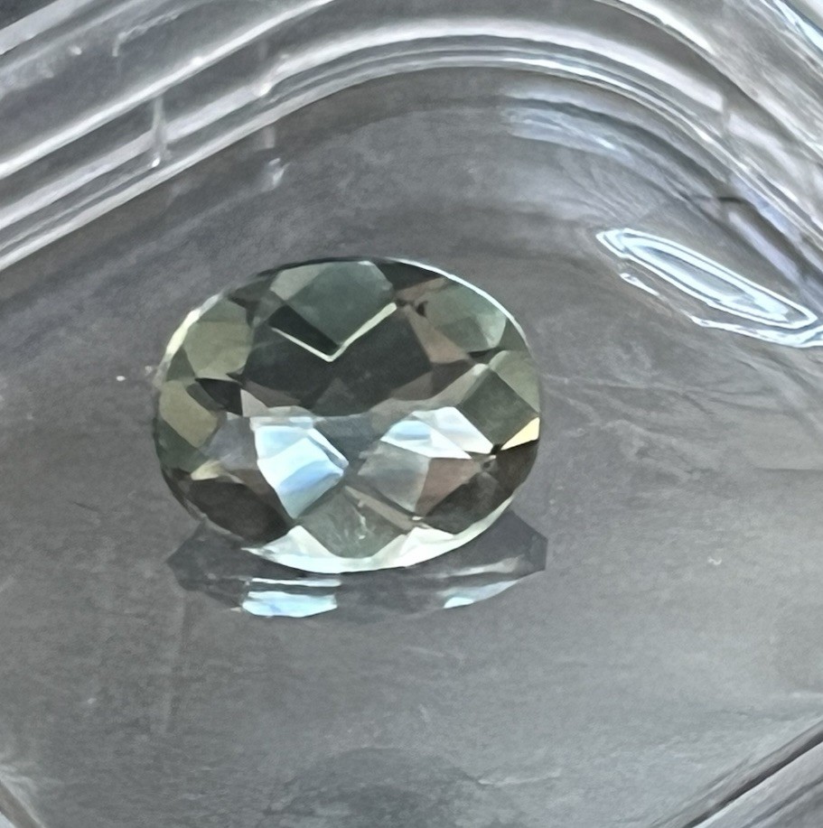 Natural Aquamarine 4.15 Ct Oval Faceted Loose Gemstone Gemologist Verified