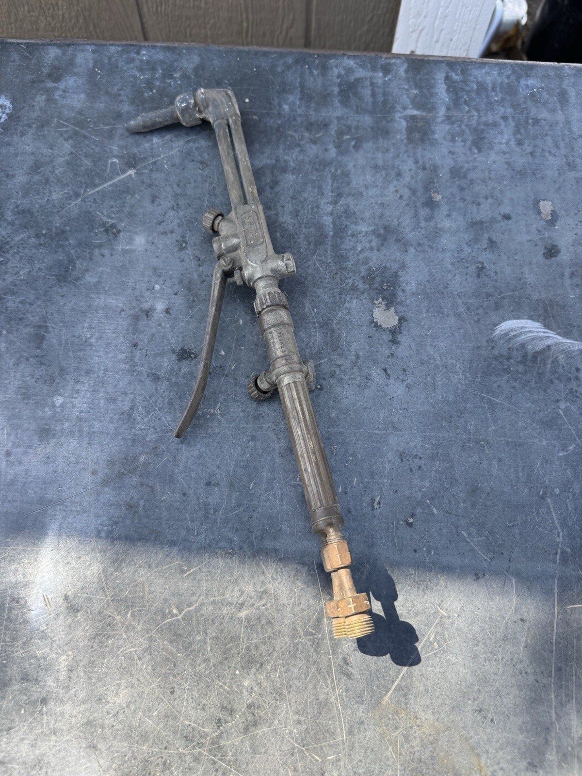 Vintage Smith AW1 Airline Welding Cutting Torch Handle Oxy Acetylene Untested