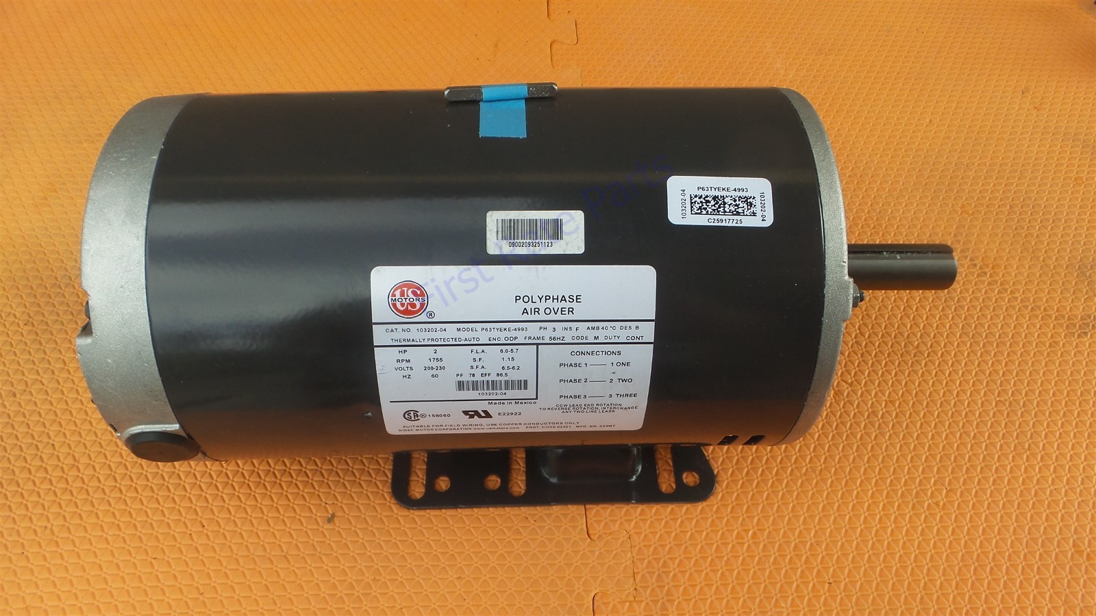 Lennox 80W76 Blower Motor 103202-04 79W59 48W05 P63TYEKE-4993 103202-01 101500-0 Lennox 80W76 Blower Motor 103202-04 79W59 48W05 P63TYEKE-4993 103202-01 101500-0