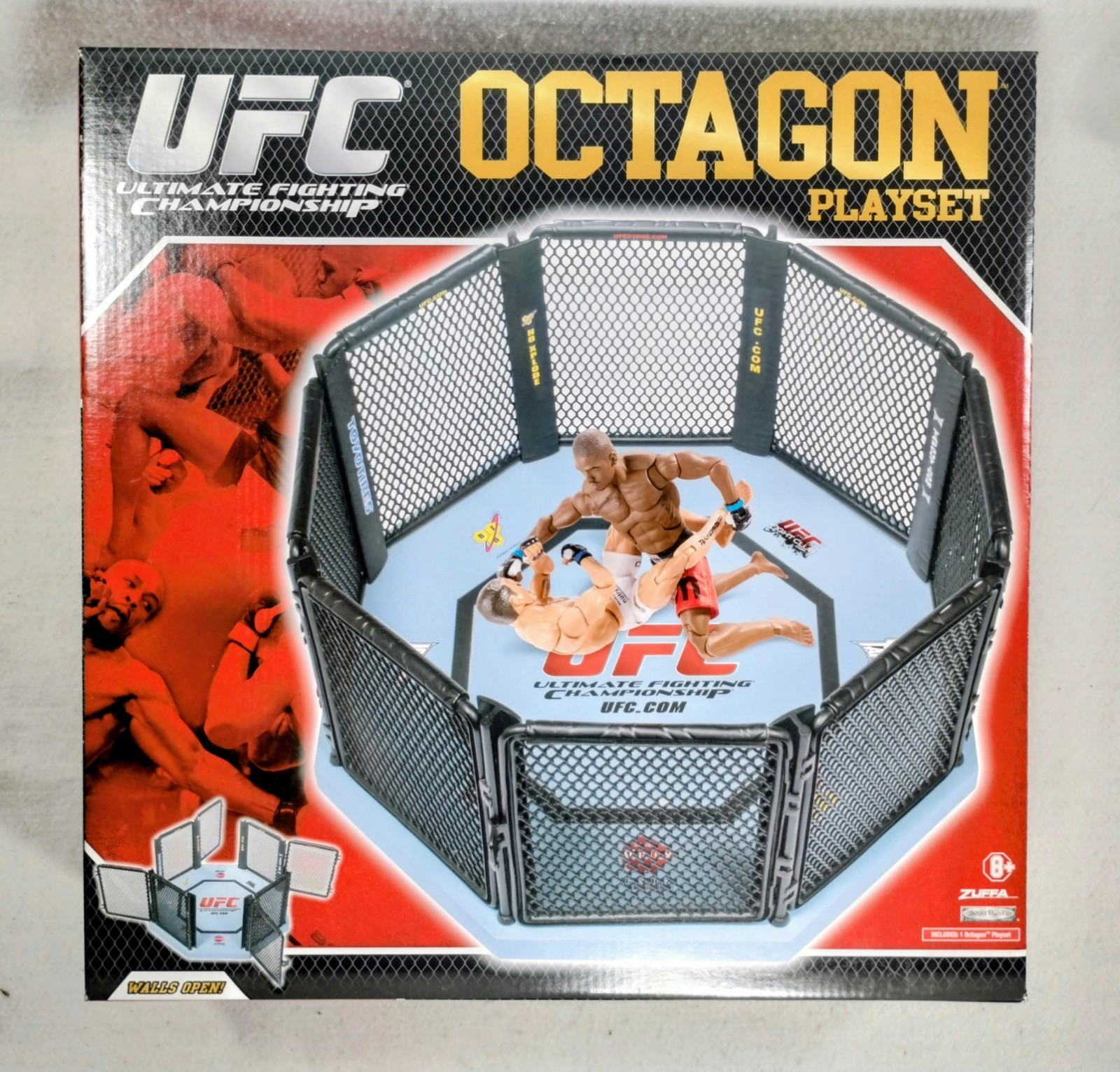 UFC Ultimate Fighting Championship OCTAGON Playset Jakks Pacific  Sealed Rare