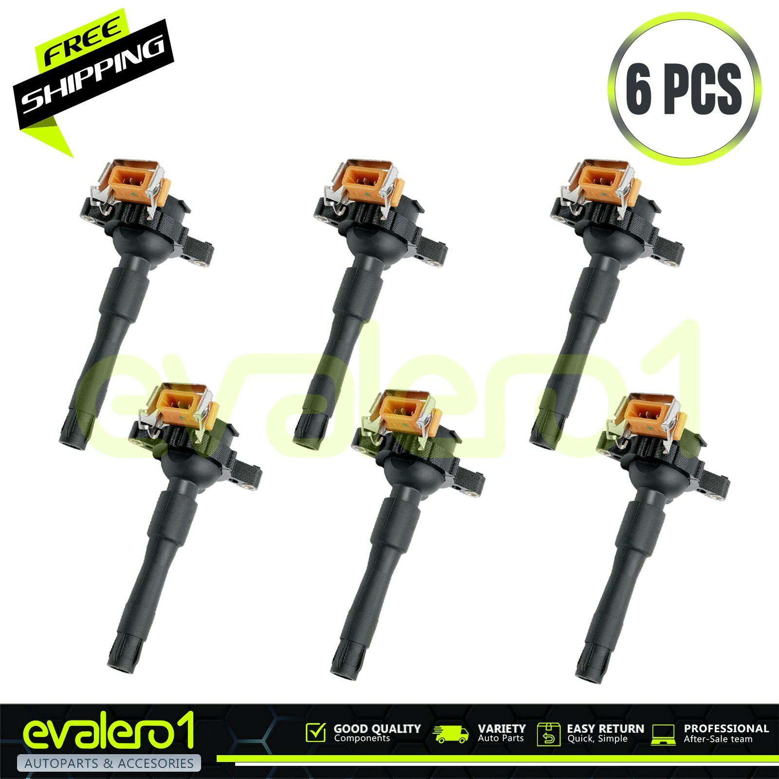 6 Pcs Ignition Coil Bentley BMW 320i 323ci 328i 528i Range Rover 96 to 05 UF354