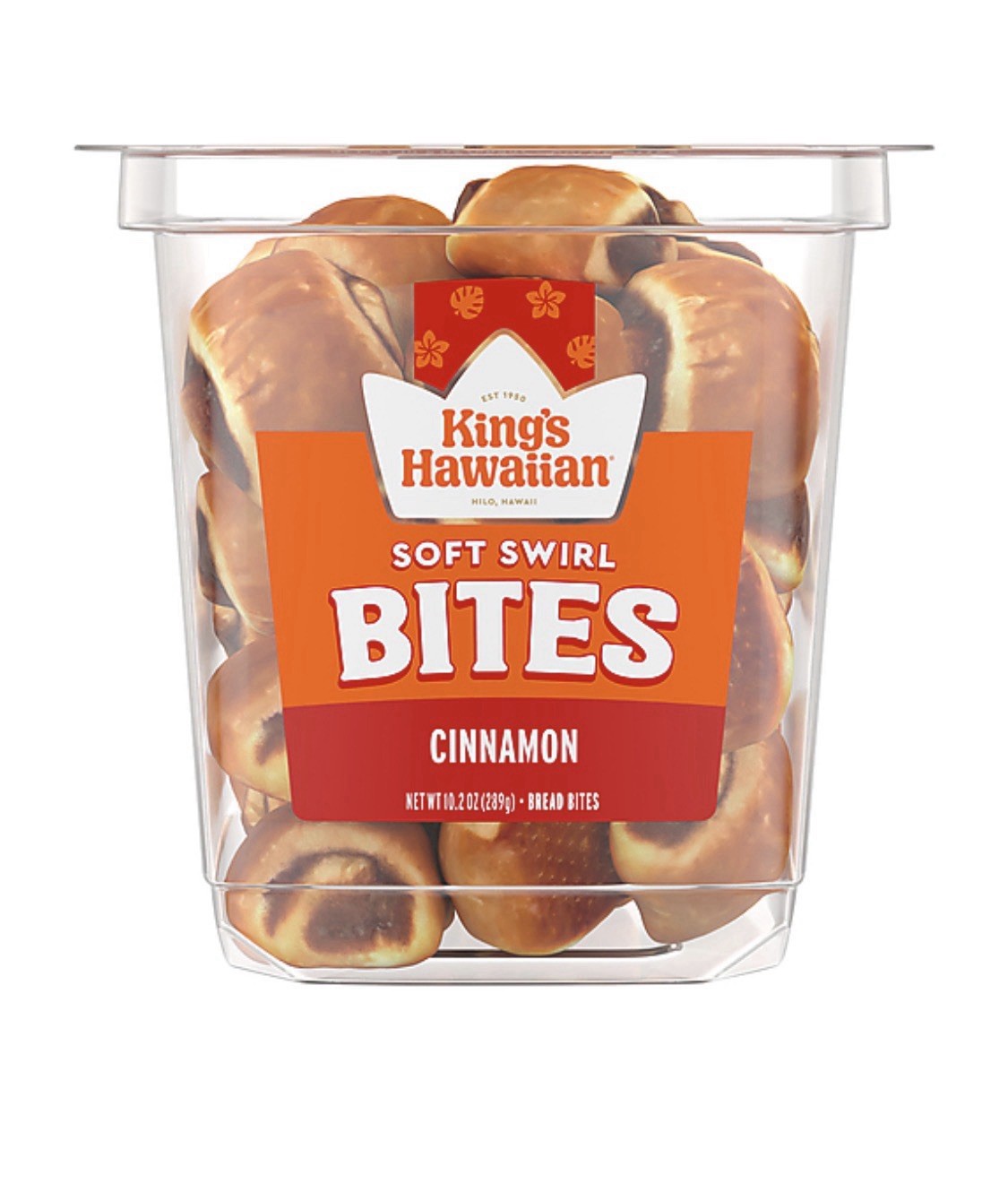 NEW King\'s Hawaiian Soft Swirl Cinnamon Bites - 10.2 oz, FREE  SHIPPING