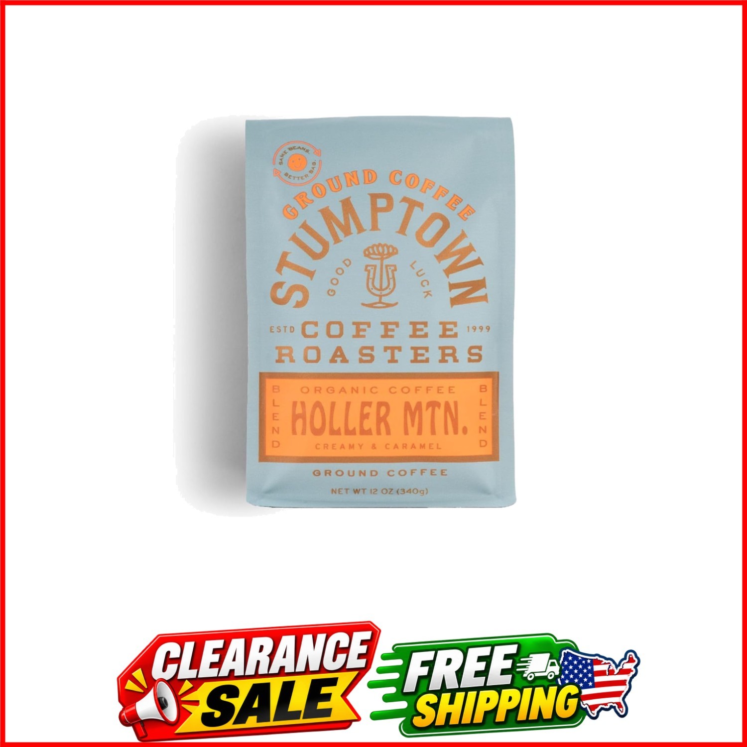 STUMPTOWN COFFEE ROASTERS, Ground Medium Roast, Holler Mountain 12 Oz STUMPTOWN COFFEE ROASTERS, Ground Medium Roast, Holler Mountain 12 Oz