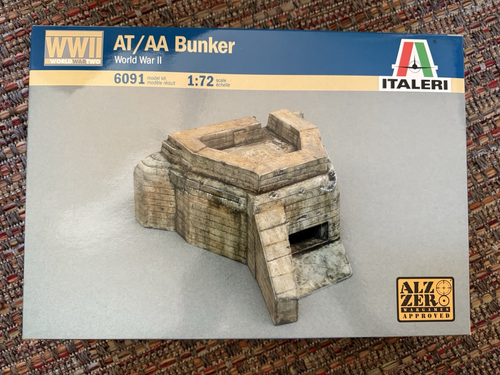 ITALERI 6091, 1:72 AT/AA BUNKER World War II, complete and unused ITALERI 6091, 1:72 AT/AA BUNKER World War II, complete and unused