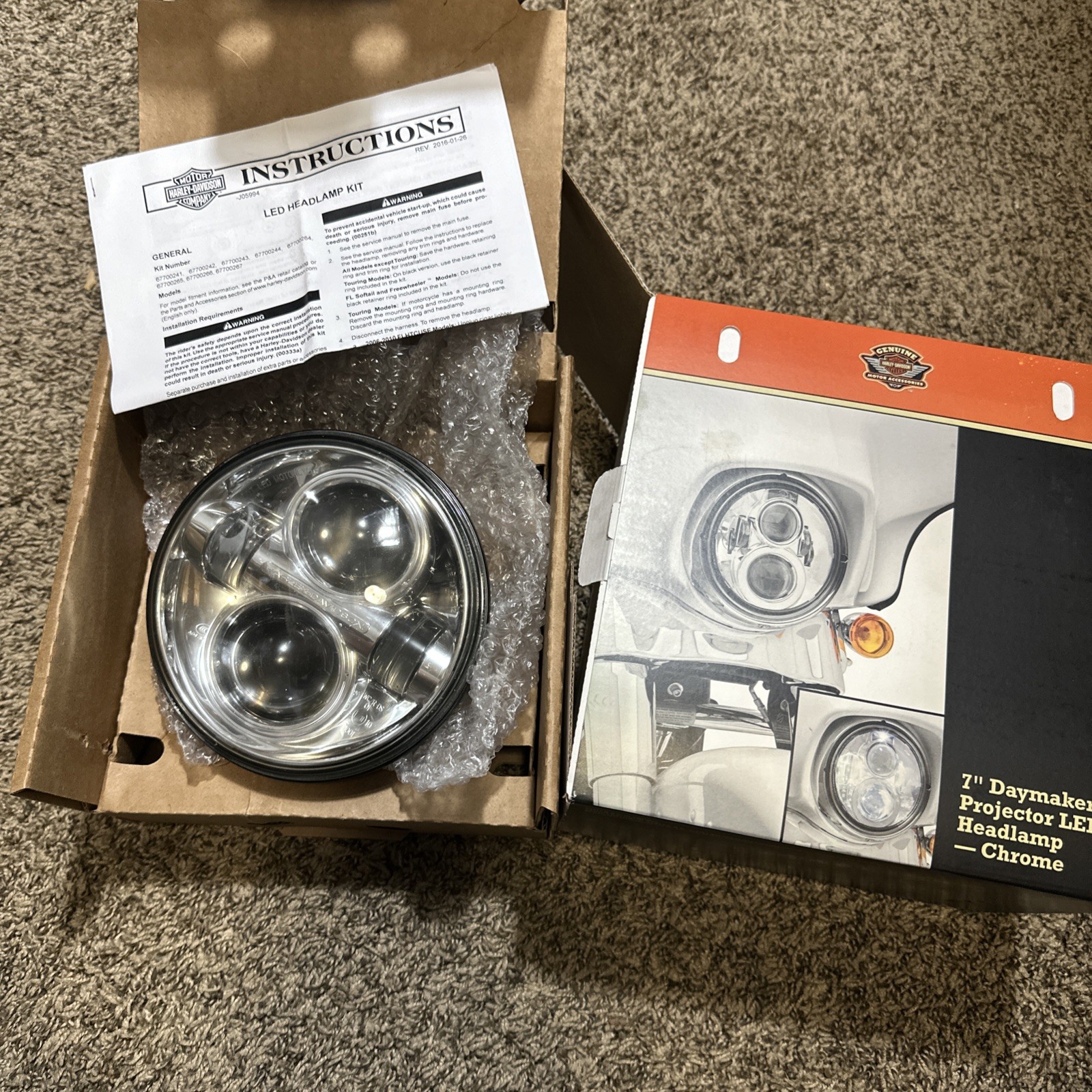 CVO OEM 97-25 Harley Touring 7