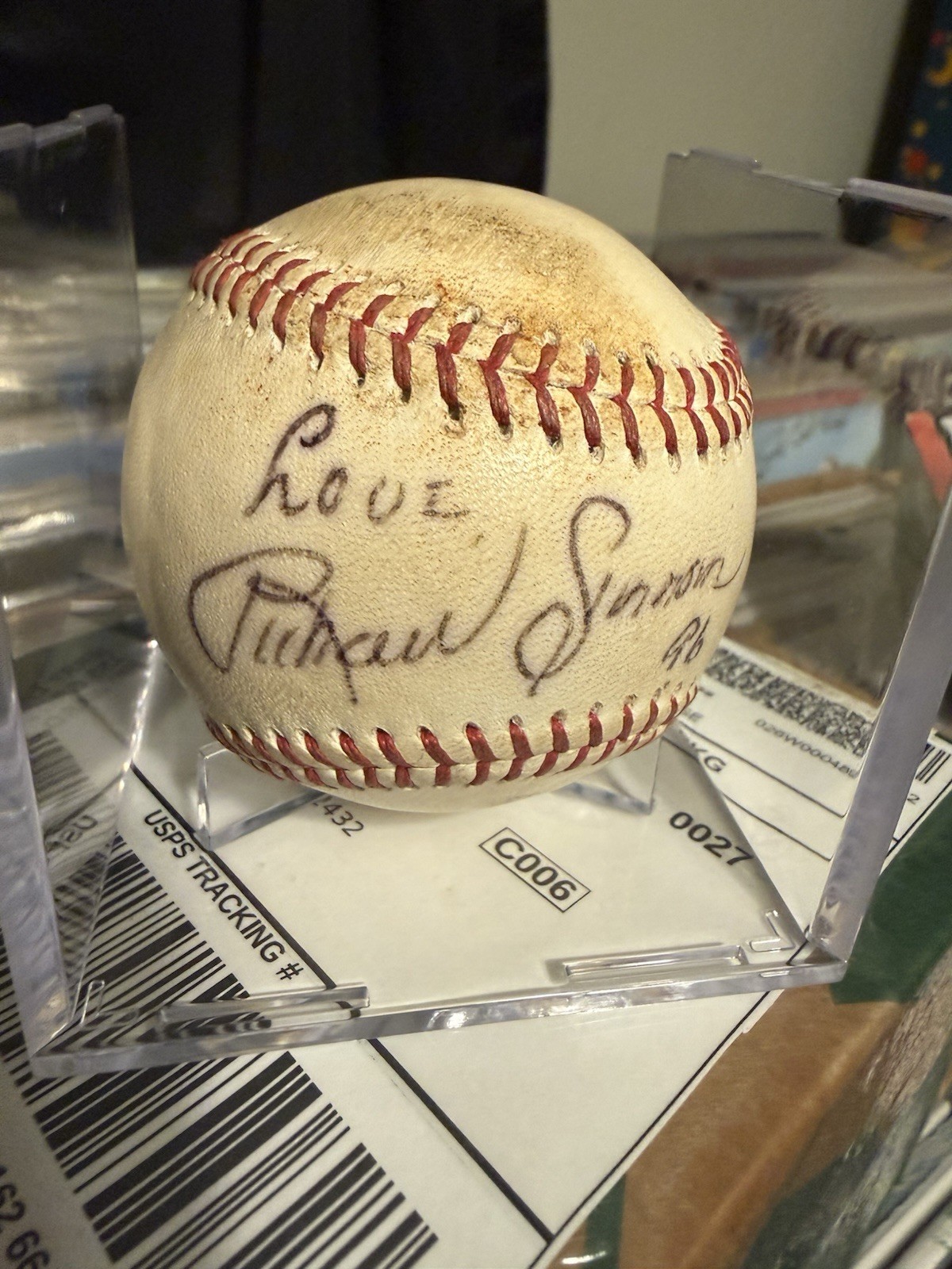 Richard Simmons Fitness Guru Autographed Baseball W PSA COA Signed Rare Richard Simmons Fitness Guru Autographed Baseball W PSA COA Signed Rare