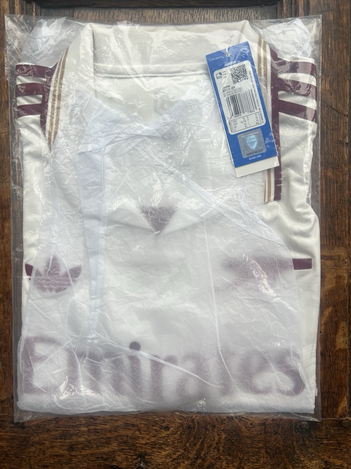 BNWT Arsenal 25/26 Third Shirt Jersey Short Sleeve XL Stadium Unopened JI9556