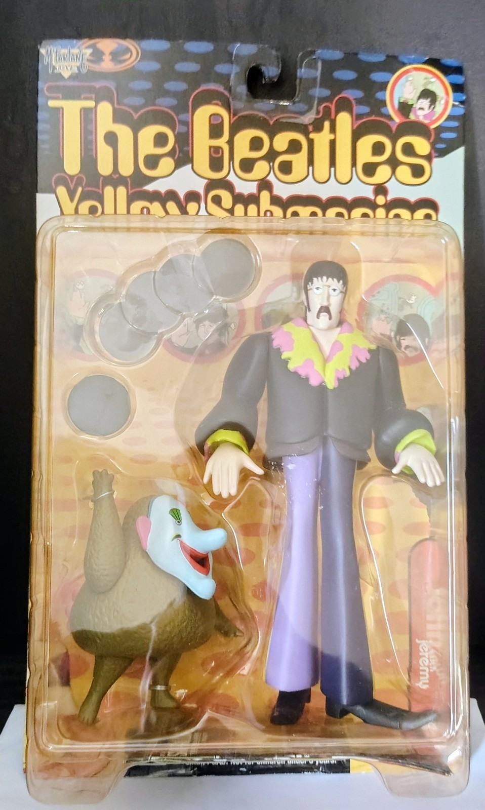 Vtg The Beatles Yellow Submarine John Lennon with Jeremy Action Figure 1999 New Vtg The Beatles Yellow Submarine John Lennon with Jeremy Action Figure 1999 New