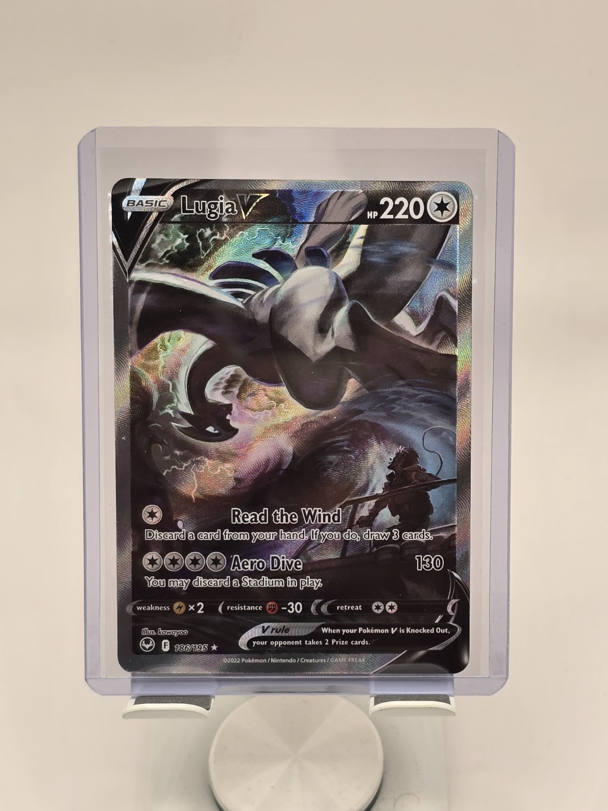 Lugia V (Alternate Full Art) 186/195 Swsh12: Sword & Shield - Silver Tempest